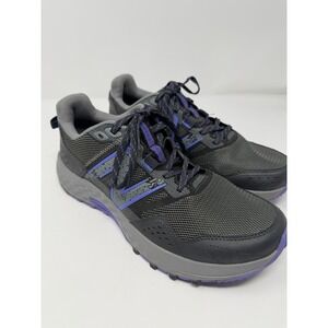 New Balance Women's WT410LQ8 Gray With Purple Running Shoes Size 9.5 Hiking Run